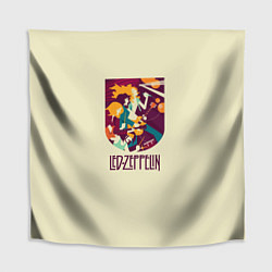 Скатерть для стола Led Zeppelin Art, цвет: 3D-принт