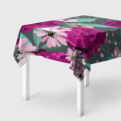 Скатерть для стола Осенний цветок, цвет: 3D-принт — фото 2