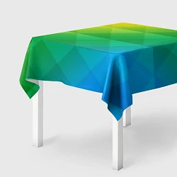 Скатерть для стола Colored wall, цвет: 3D-принт — фото 2