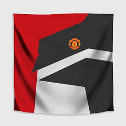 Скатерть для стола FC Manchester United: Sport Geometry, цвет: 3D-принт