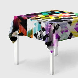 Скатерть для стола Геометрия в красках, цвет: 3D-принт — фото 2