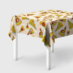 Скатерть для стола Pizza Love, цвет: 3D-принт — фото 2