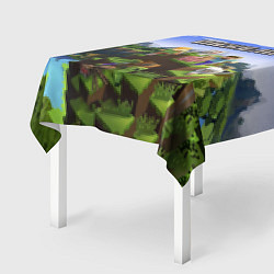 Скатерть для стола Майнкрафт: Анжела, цвет: 3D-принт — фото 2