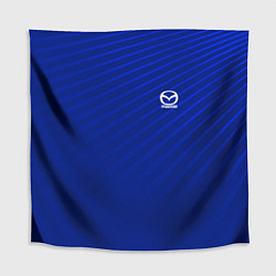 Скатерть для стола Mazda: Blue Sport, цвет: 3D-принт