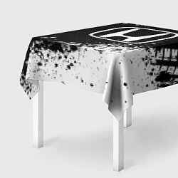 Скатерть для стола Honda: Black Spray, цвет: 3D-принт — фото 2