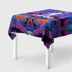 Скатерть для стола CS:GO Violet Hyper Beast, цвет: 3D-принт — фото 2