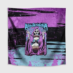 Скатерть для стола Asking Alexandria: Purple Death, цвет: 3D-принт
