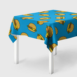 Скатерть для стола Любитель бургеров, цвет: 3D-принт — фото 2