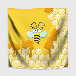 Скатерть для стола Веселая пчелка, цвет: 3D-принт
