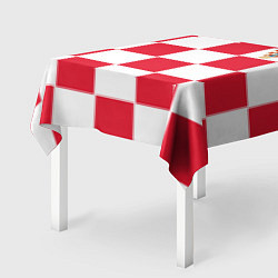 Скатерть для стола Сборная Хорватии: Домашняя ЧМ-2018, цвет: 3D-принт — фото 2