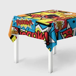 Скатерть для стола Boom Pop Art, цвет: 3D-принт — фото 2
