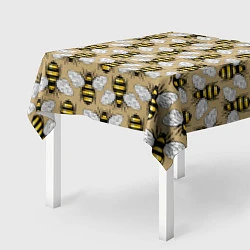 Скатерть для стола Пчёлки, цвет: 3D-принт — фото 2