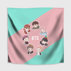 Скатерть для стола BTS Boys, цвет: 3D-принт