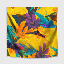 Скатерть для стола Солнечные тропики, цвет: 3D-принт