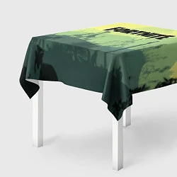 Скатерть для стола Fortnite: Light Forest, цвет: 3D-принт — фото 2