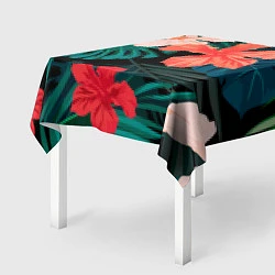 Скатерть для стола Тропический мотив, цвет: 3D-принт — фото 2