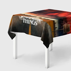 Скатерть для стола Stranger Things: Road to Dream, цвет: 3D-принт — фото 2
