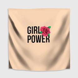 Скатерть для стола Girl Power, цвет: 3D-принт