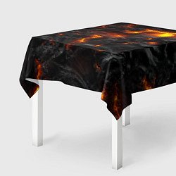 Скатерть для стола Кипящая лава, цвет: 3D-принт — фото 2