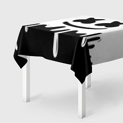 Скатерть для стола MELLO BLACK x WHITE, цвет: 3D-принт — фото 2