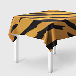 Скатерть для стола Кошачий окрас, цвет: 3D-принт — фото 2