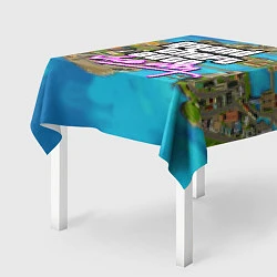 Скатерть для стола GRAND THEFT AUTO:VICE CITY, цвет: 3D-принт — фото 2