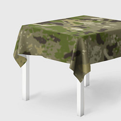Скатерть для стола Камуфляж: болотный, цвет: 3D-принт — фото 2