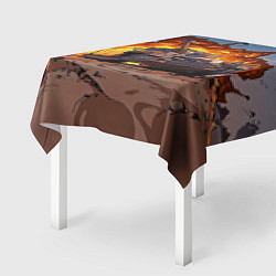 Скатерть для стола Танк, цвет: 3D-принт — фото 2