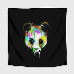Скатерть для стола Панда в краске, цвет: 3D-принт