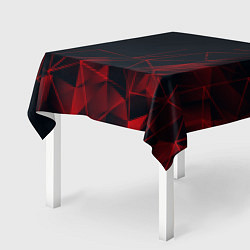 Скатерть для стола RED STRIPES, цвет: 3D-принт — фото 2