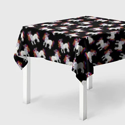 Скатерть для стола Единороги, цвет: 3D-принт — фото 2