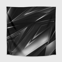 Скатерть для стола GEOMETRY STRIPES BLACK & WHITE, цвет: 3D-принт