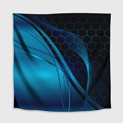 Скатерть для стола ABSTRACT BLUE, цвет: 3D-принт