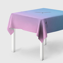 Скатерть для стола Чайки птицы полет градиент, цвет: 3D-принт — фото 2