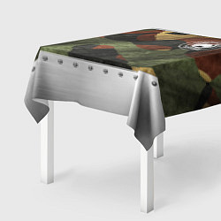 Скатерть для стола Танковые войска РФ, цвет: 3D-принт — фото 2