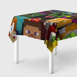 Скатерть для стола Minecraft - characters - video game, цвет: 3D-принт — фото 2