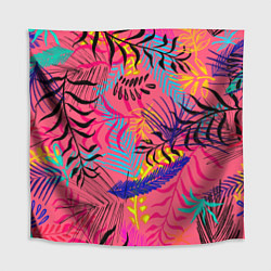 Скатерть для стола Листья, цвет: 3D-принт