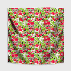 Скатерть для стола С Новым Годом!, цвет: 3D-принт