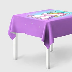 Скатерть для стола Единорог, цвет: 3D-принт — фото 2