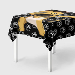 Скатерть для стола DAB DOG, цвет: 3D-принт — фото 2