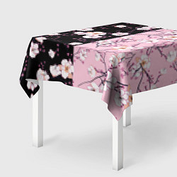 Скатерть для стола САКУРА SAKURA ВИШНЯ, цвет: 3D-принт — фото 2