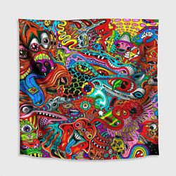 Скатерть для стола Яркая абстракция bright abstraction, цвет: 3D-принт