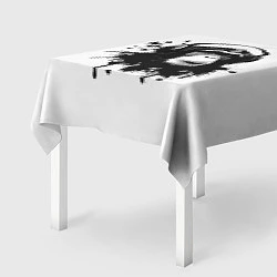Скатерть для стола Обезьяна Меломан, цвет: 3D-принт — фото 2