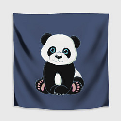 Скатерть для стола Милая Панда Sweet Panda, цвет: 3D-принт