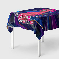Скатерть для стола Игра в кальмара: Абстракция, цвет: 3D-принт — фото 2