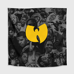 Скатерть для стола WU-TANG CLAN ЛЕГЕНДЫ РЕПА, цвет: 3D-принт