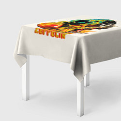 Скатерть для стола Группа Led Zeppelin арт, цвет: 3D-принт — фото 2