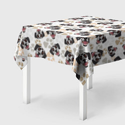 Скатерть для стола Далматинец Dalmatian, цвет: 3D-принт — фото 2
