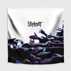 Скатерть для стола 9 0: Live - Slipknot, цвет: 3D-принт