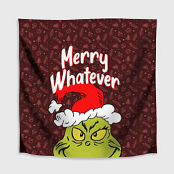 Скатерть для стола ГРИНЧ GRINCH WHATEVER, цвет: 3D-принт